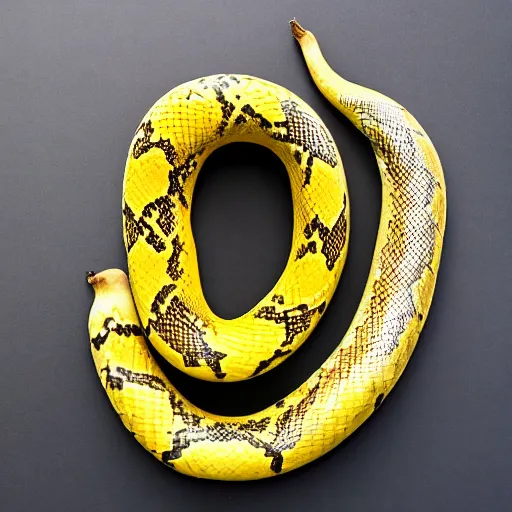 Image similar to snake banana