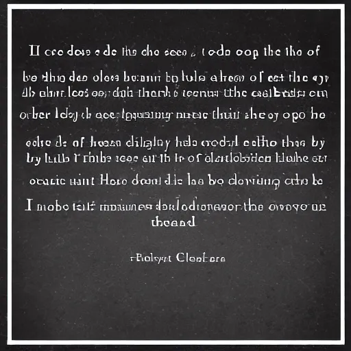 Image similar to i have peered into the deep abysses of earth and sky, and i have seen the end or with my eyes or with thought. but alas! from a heart i reached the abyss and i bowed for a moment, and my soul and my eyes were troubled : it was so deep and so black!