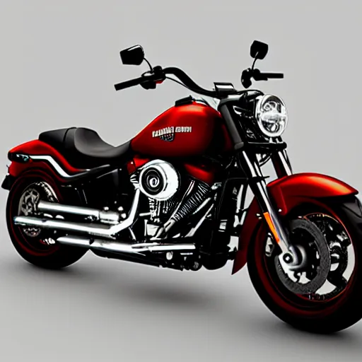 Prompt: cthulhu, harley - davidson red, and light. sulfur. photorealistic. rendering. 8 k,