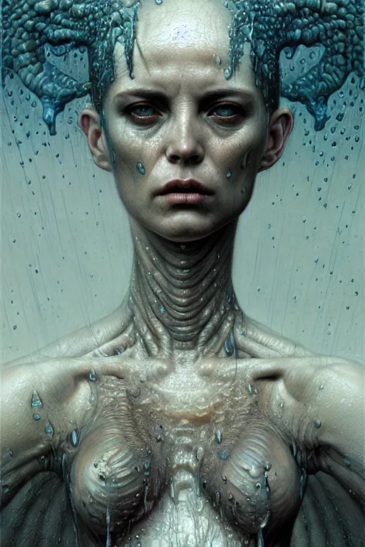 Prompt: translucent lilith the mother of all monsters angry, raining ash, fine art masterpiece, highly detailed dino valls wayne barlowe machiej kuciara, dramatic lighting, long shot, wide angle, uhd 8 k, sharp focus