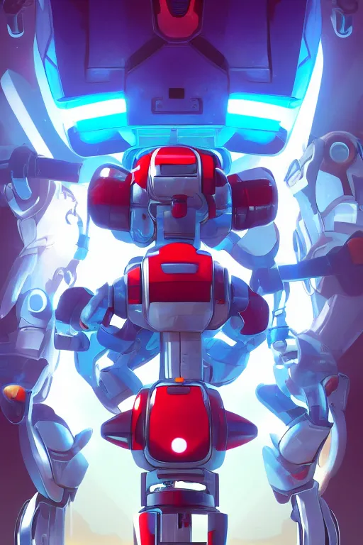 Image similar to metabots medabots medarotto medarot robot minimalist comics, behance hd by jesper ejsing, by rhads, makoto shinkai and lois van baarle, ilya kuvshinov, rossdraws global illumination ray tracing hdr radiating a glowing aura