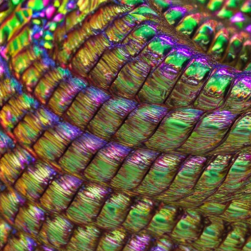 Image similar to highly textured iridescent-pearlescent-snakes wrapped around each other, 3D, digital art, octane render, blender cycles, photorealistic, 4k-ultra-hd, high dynamic range, seamless texture