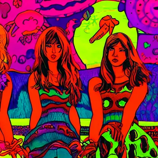 Prompt: lsd girls