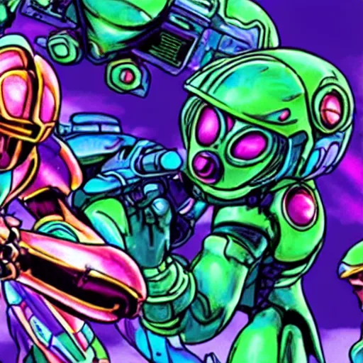 Prompt: metroid fusion