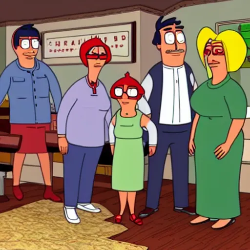 Prompt: bobs burgers in real life