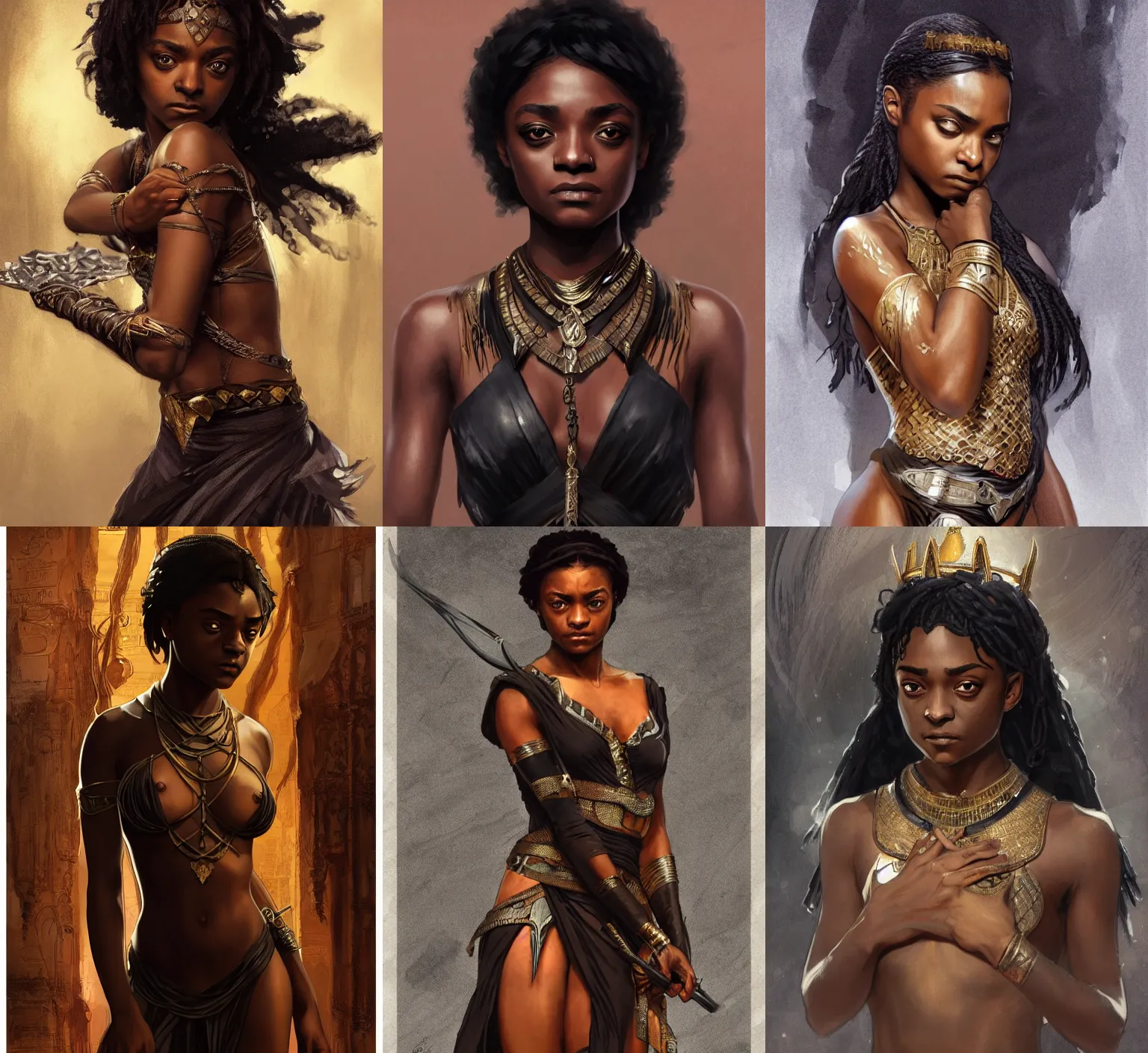 african princess warrior