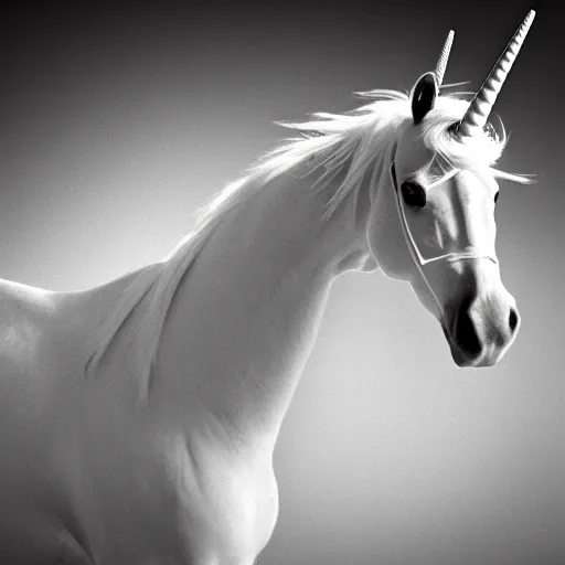 Image similar to clydedale horse unicorn, animal photography