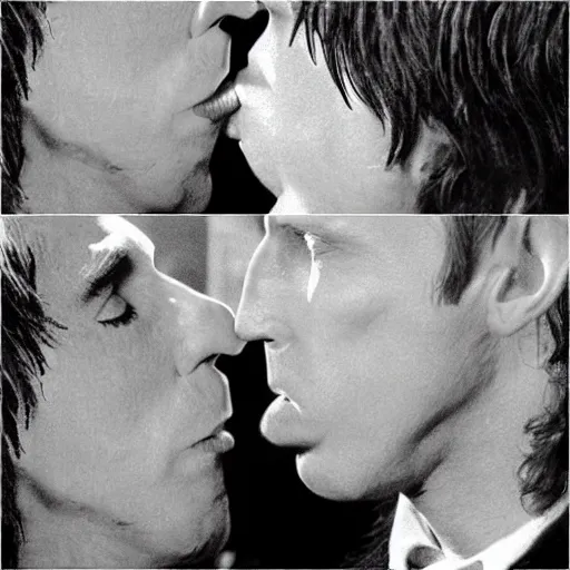 Image similar to harry potter kissing voldemort 4k