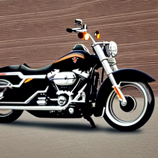 Image similar to a harley davidson car