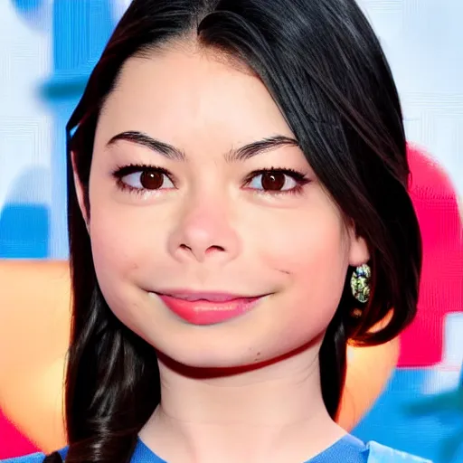 Image similar to Miranda Cosgrove as Meilin Lee in disney turning red live action, 8k full HD photo, cinematic lighting, anatomically correct, oscar award winning, action filled, correct eye placement,