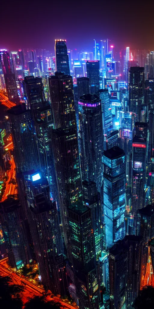 Image similar to Shenzen skyline, cinematic lighting, award-winning, 8k