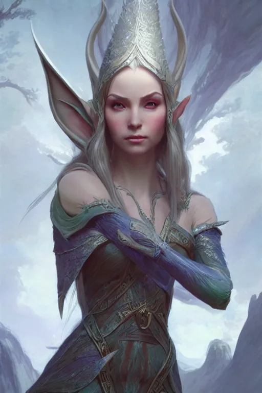 Image similar to beautiful elven princess, accurate anatomy, only two hands, highly detailed, digital painting, artstation, concept art, smooth, sharp focus, illustration, Unreal Engine 5, 8K, art by ross tran and greg rutkowski and claude monet