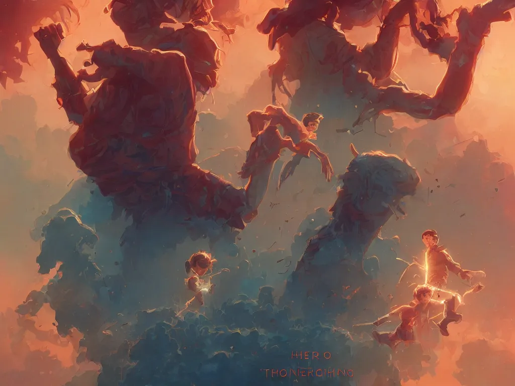 Image similar to hero world stranger things, behance hd by jesper ejsing, by rhads, makoto shinkai and lois van baarle, ilya kuvshinov, rossdraws global illumination, golden ratio, symmetrical beauty face