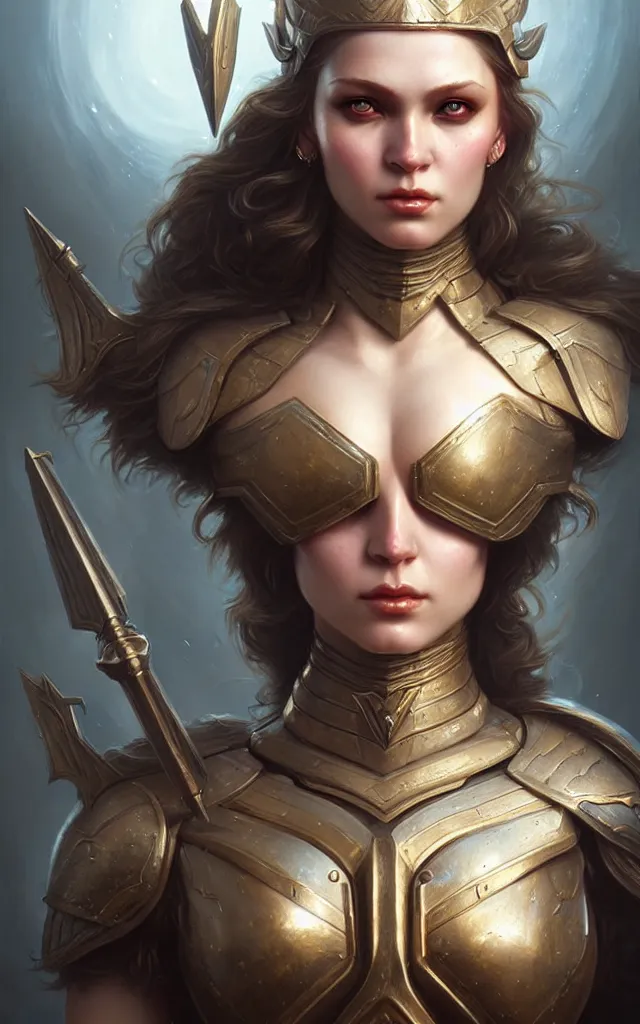Prompt: valkyrie, beautiful face, highly detailed face!!!, big breasts!!, opened light armour, true anatomy!, extremely detailed!, digital painting, unreal engine 5, art by tom bagshaw