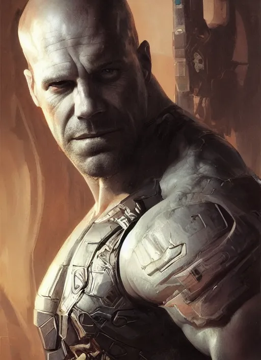 Prompt: Portrait of Jason Stratham, marvel comics, dark, intricate, highly detailed, smooth, artstation, digital illustration by Ruan Jia and Mandy Jurgens and Artgerm and Wayne Barlowe and Greg Rutkowski and Frank Frazetta