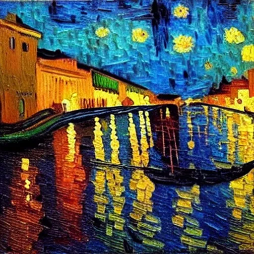 Image similar to rio de janeiro. van gogh style. oil painting.