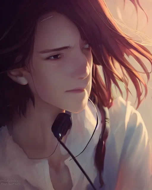 Image similar to a female preacher, full shot, atmospheric lighting, detailed face, by makoto shinkai, stanley artgerm lau, wlop, rossdraws