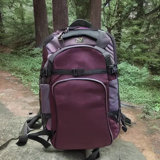 Prompt: a gigantic backpack, craigslist photo