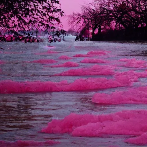 Image similar to pink flood