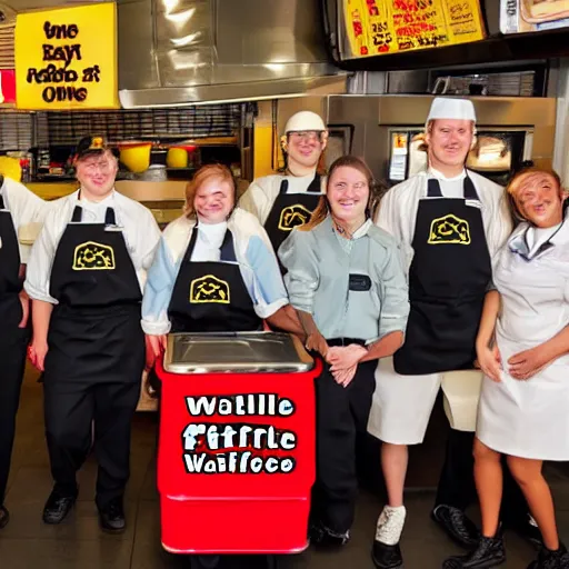 Image similar to wafflehouse employee's