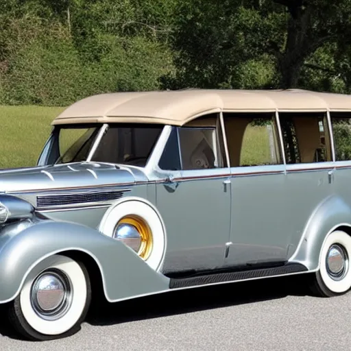 Image similar to 1 9 3 6 chrysler airstream