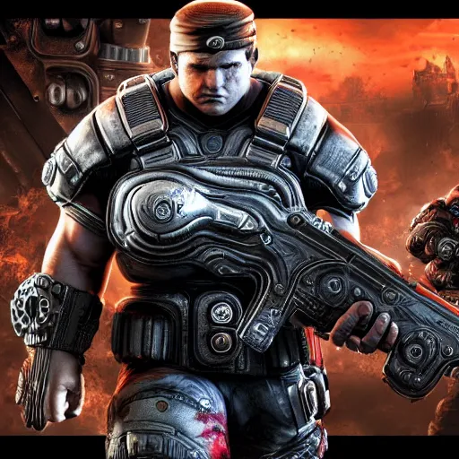 Image similar to Gears of War in Gears of War