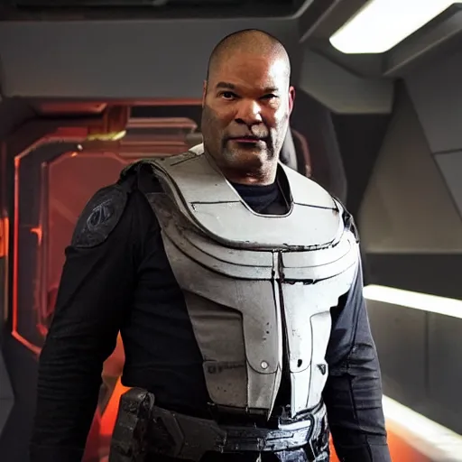 Image similar to christopher judge in the expanse