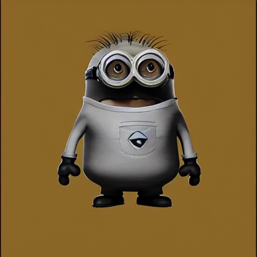 Image similar to anatomical drawing of a minion