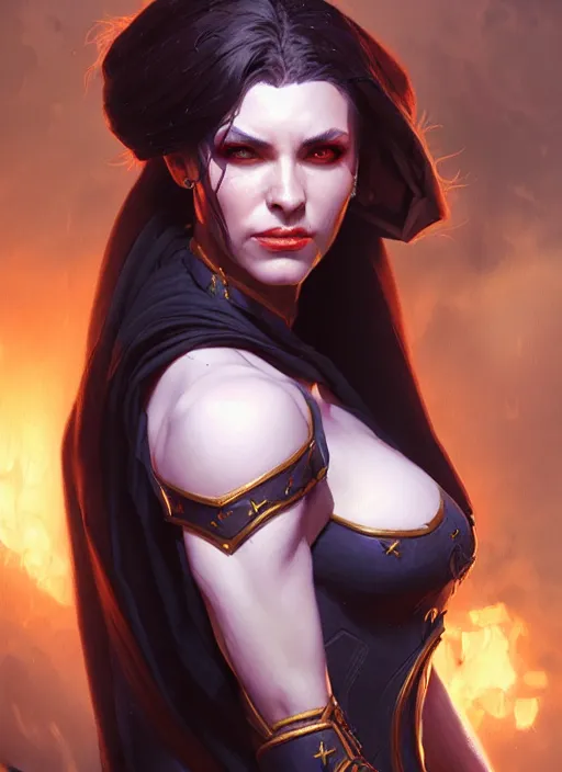 Prompt: a _ fantasy _ style _ portrait _ painting _ of widow, oil _ painting _ unreal _ 5 _ daz. _ rpg _ portrait _ extremely _ detailed _ artgerm _ greg _ rutkowski _ greg