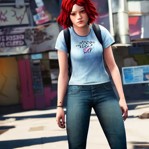 Prompt: Jane Levy as Chloe Price from Life Is Strange, realsitic, 8k