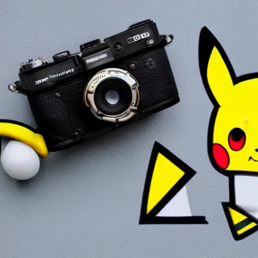 Image similar to a camera that looks like pikachu