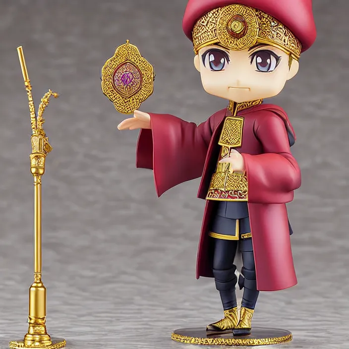 Image similar to suleiman the magnificent, an anime nendoroid of suleiman the magnificent, figurine, detailed product photo