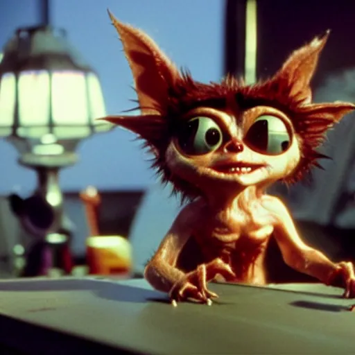 Image similar to Gremlins movie still 8k hdr