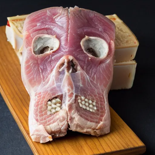 Prompt: head cheese