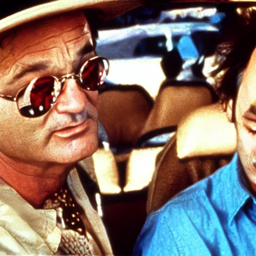 Image similar to bill murray in fear and loathing