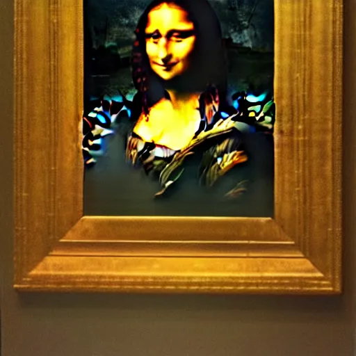 Image similar to the extended Mona Lisa