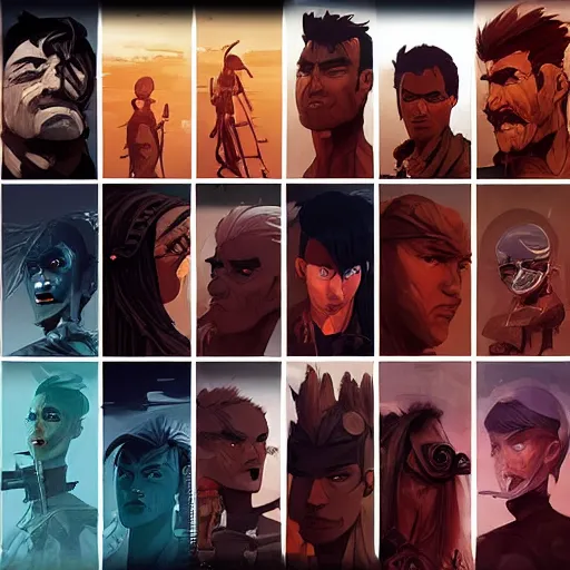 Image similar to face icon stylized minimalist mad max beyond thunderdome, loftis, cory behance hd by jesper ejsing, by rhads, makoto shinkai and lois van baarle, ilya kuvshinov, rossdraws global illumination