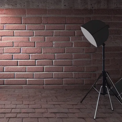 Prompt: hyper realistic brick, studio light, epic