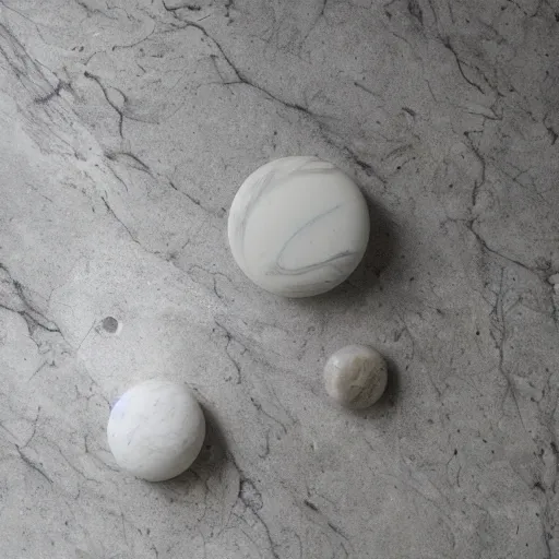 Image similar to Liminal space in outer space, marble