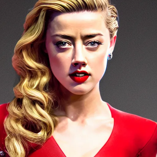 Image similar to amber heard as super mario, highly detailed, extremely high quality, hd, 4 k, 8 k, canon 3 0 0 mm, professional photographer, 4 0 mp, lifelike, top - rated, award winning, realistic, detailed lighting, detailed shadows, sharp, no blur, edited, corrected, trending