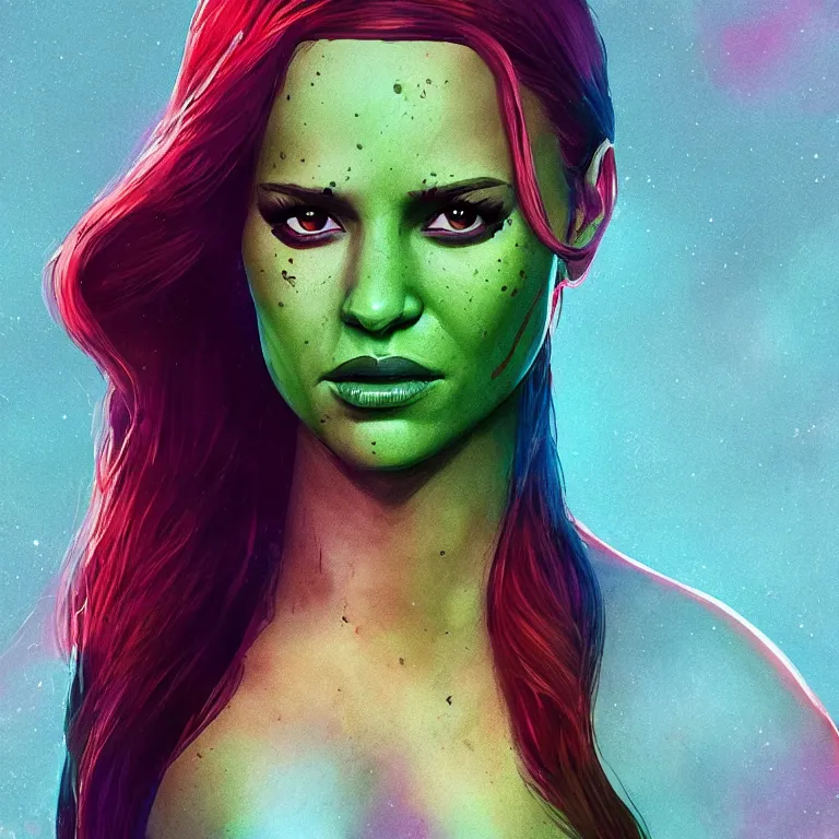 Alicia Vikander as gamora (Guardians of the Galaxy) by | Stable ...