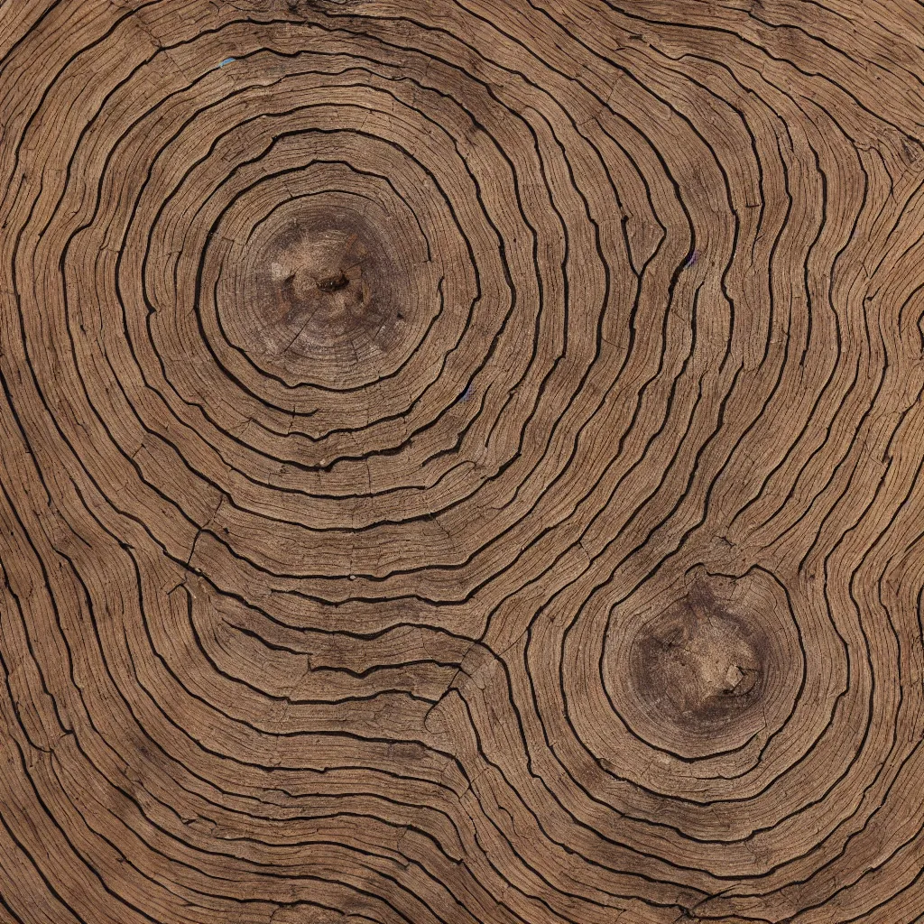 Image similar to tree rings, top down, 8 k