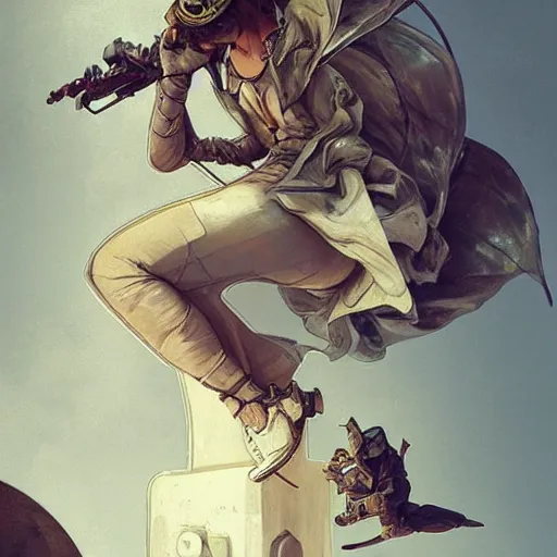 Prompt: sneaker, steampunk, sculpture, concept art, smooth, sharp focus, illustration, art by artgerm and greg rutkowski and alphonse mucha