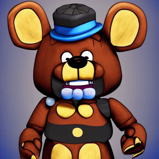 Prompt: Freddy Fazbear