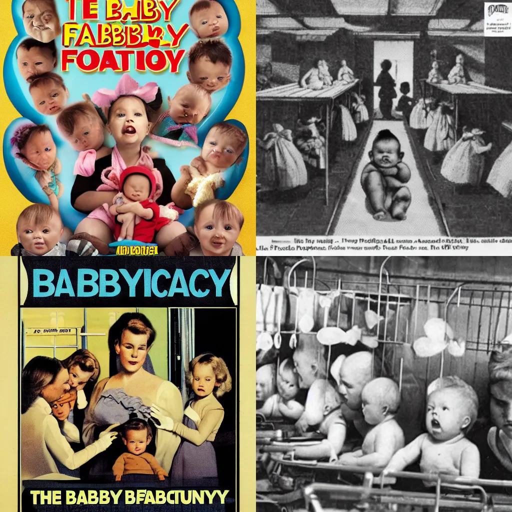 Prompt: The Baby Factory