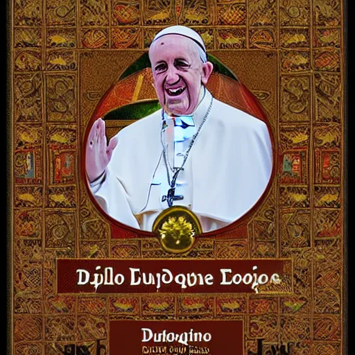 Image similar to duolingo pope francis,