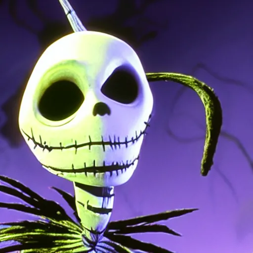 Image similar to animated film still of jerma in the nightmare before christmas, hyperrealistic, ultra realistic, realistic, highly detailed, epic, hd quality, 8k resolution, body and headshot, film still