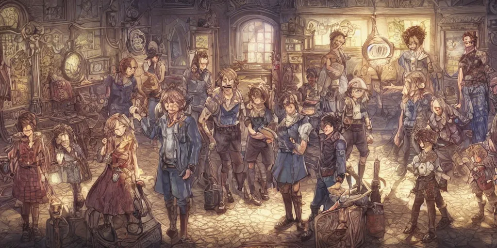 Image similar to now is the time to make justice a reality for all of god's children. ultrafine highly detailed colorful illustration, intricate linework, sharp focus, octopath traveler, unreal engine highly rendered, global illumination, radiant light, intricate environment