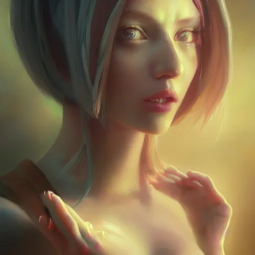 Image similar to Portrait of beautiful girl, huggy wuggy from poppy playtime video game, fullbody, ultra high detailed, oil painting, Greg Rutkowski, Charlie Bowater, Yuumei, Yanjun Cheng, unreal 5, DAZ, hyperrealistic, octane render, RPG portrait, dynamic lighting, fantasy art, beautiful face