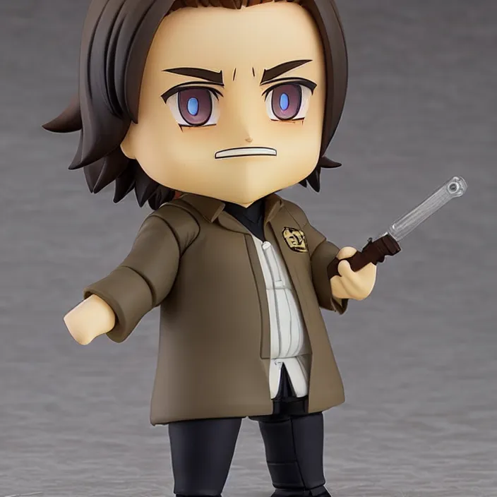 Image similar to tony soprano, an anime nendoroid, figurine, detailed product photo